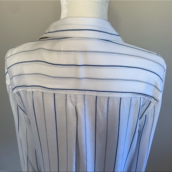 Jachs Girlfriend Long Sleeve Button Down Pinstripe - Picture 5 of 14